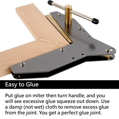 O'SKOOL Miter Max corner clamp comes in a compact package for storage.