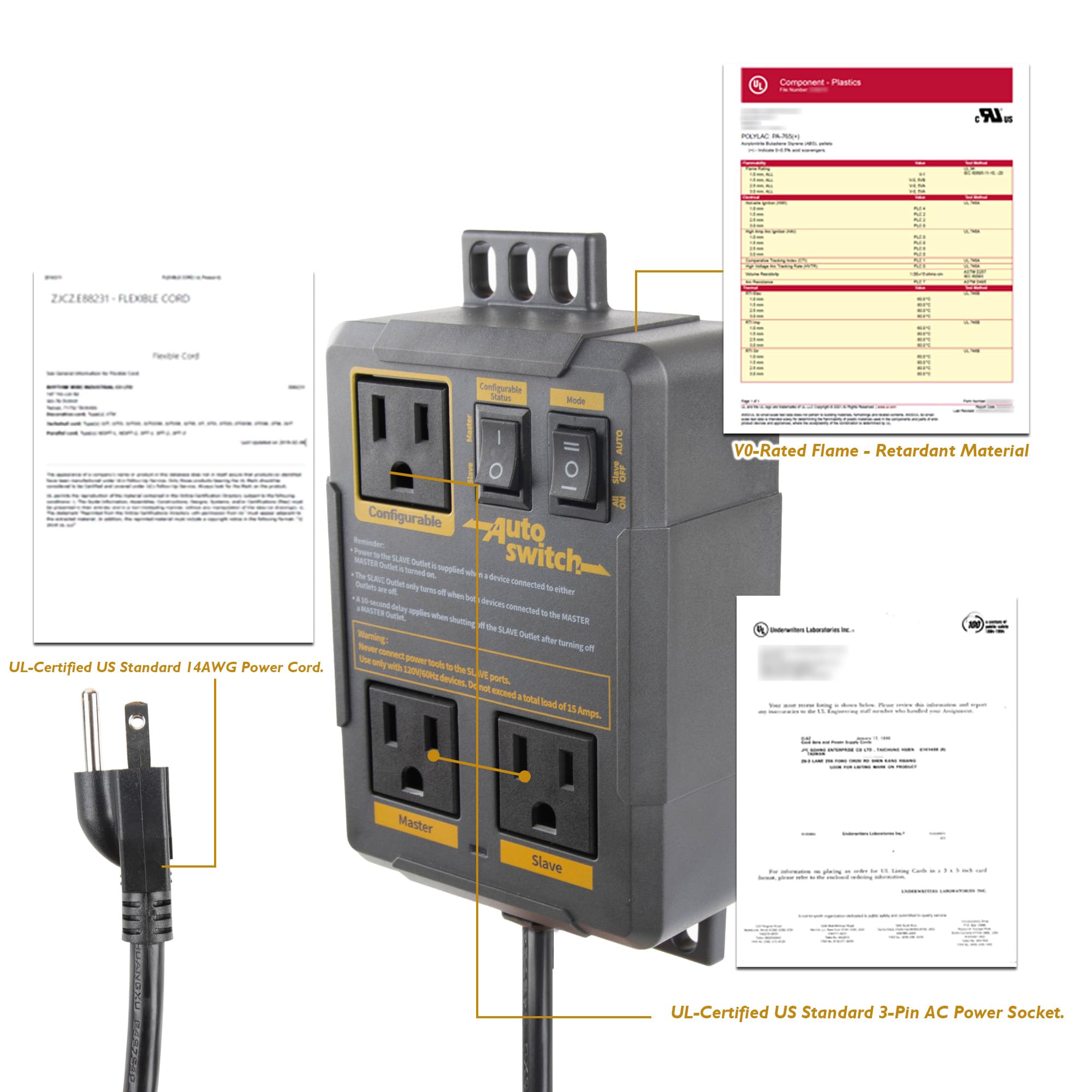 OSKOOL PA765 Flame-Retardant Case protects the controller.