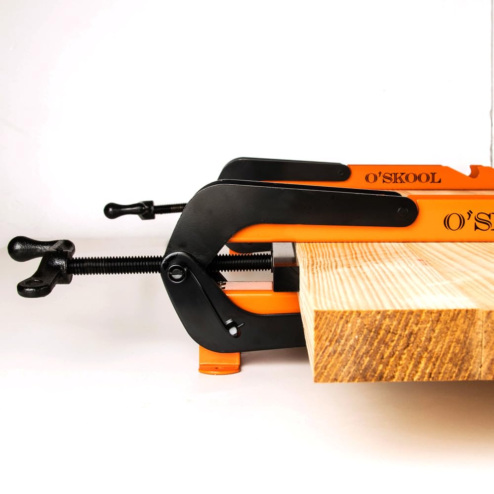 O'SKOOL passive clamp assembly provides uniform edge pressure.