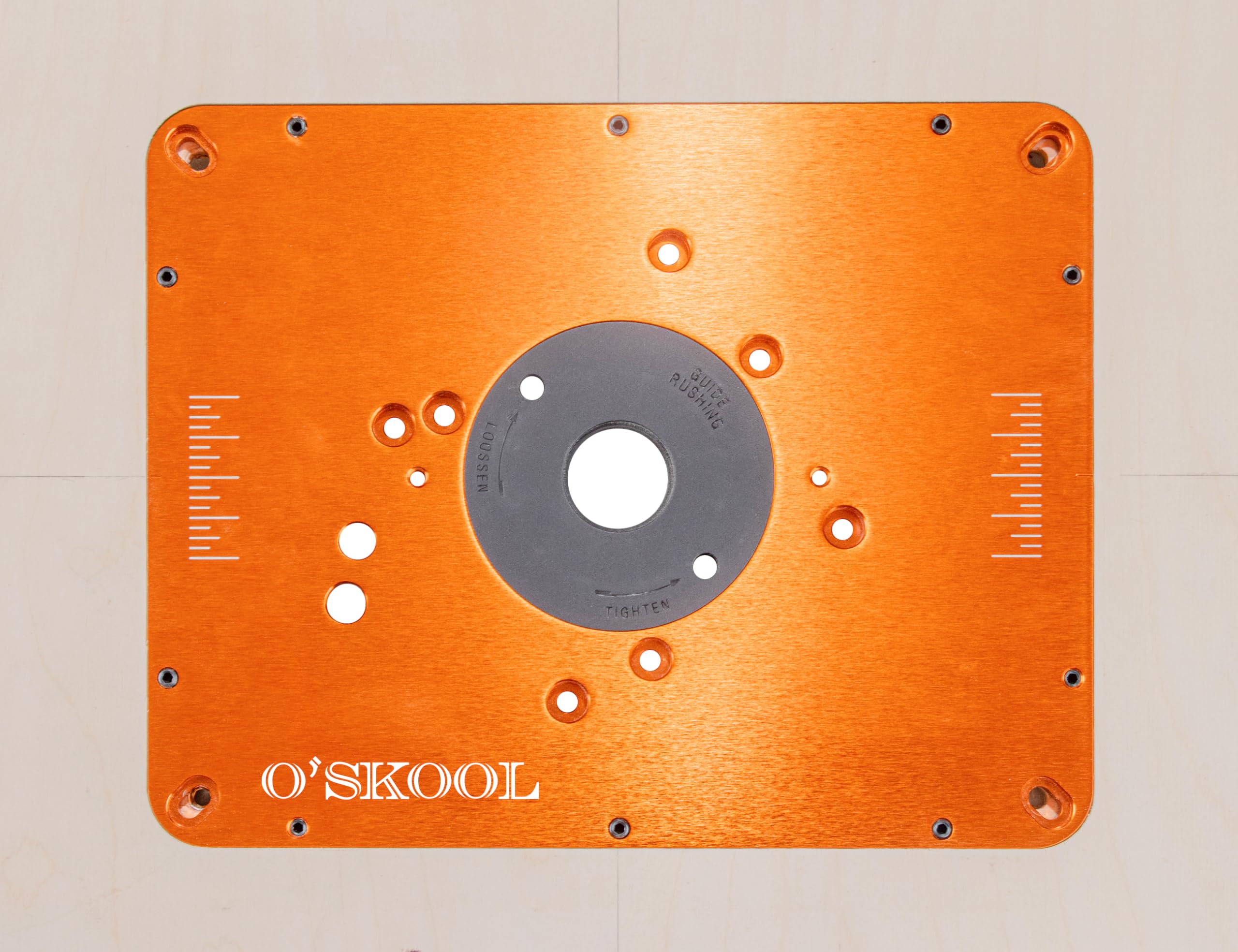 O'SKOOL easy-install kit helps beginners drill and route with confidence
