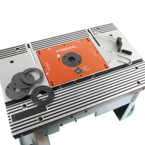 O'SKOOL RTS017 CNC-machined plate provides a flat mounting surface.
