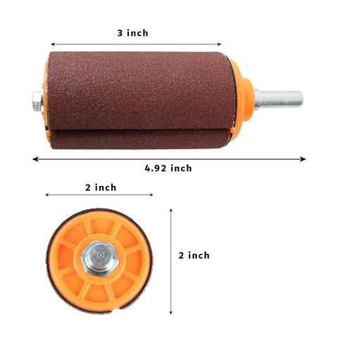 OSKOOL tightening roller design provides quick sandpaper grip during grinding
