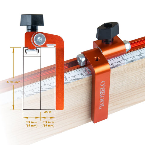 O'SKOOL TTK017 aluminum base providing sturdy tracking motion
