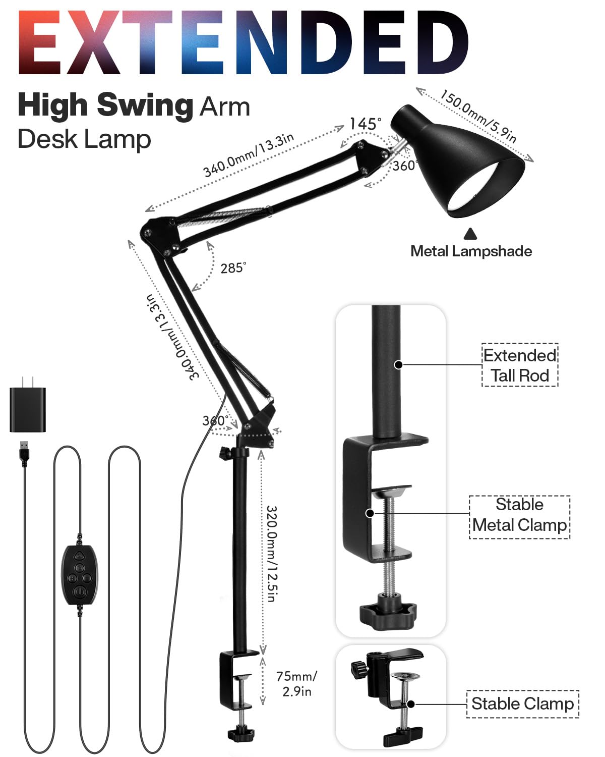 OSORD color temperature options for adaptable task lighting