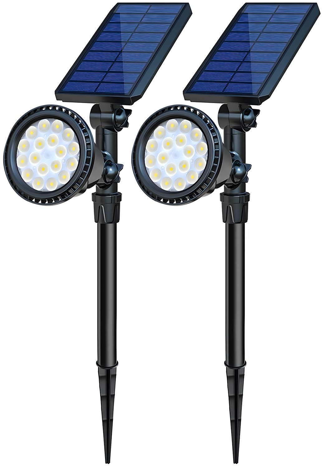 OSORD solar spotlight on flagpole providing nighttime visibility