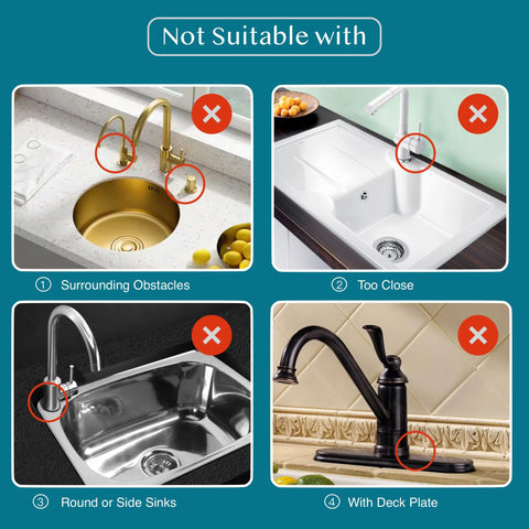 OSOVGO sink splash guard mat; protects surfaces during dishwashing.