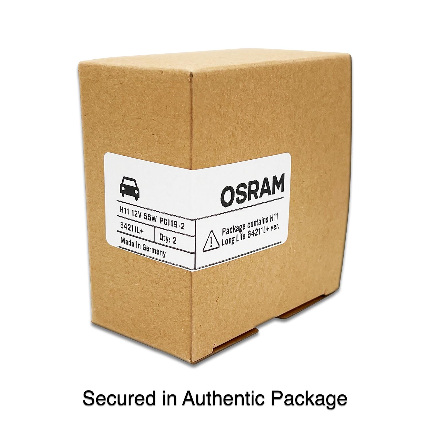 OSRAM H11 64211L+ warm glow up to 3800K for night visibility