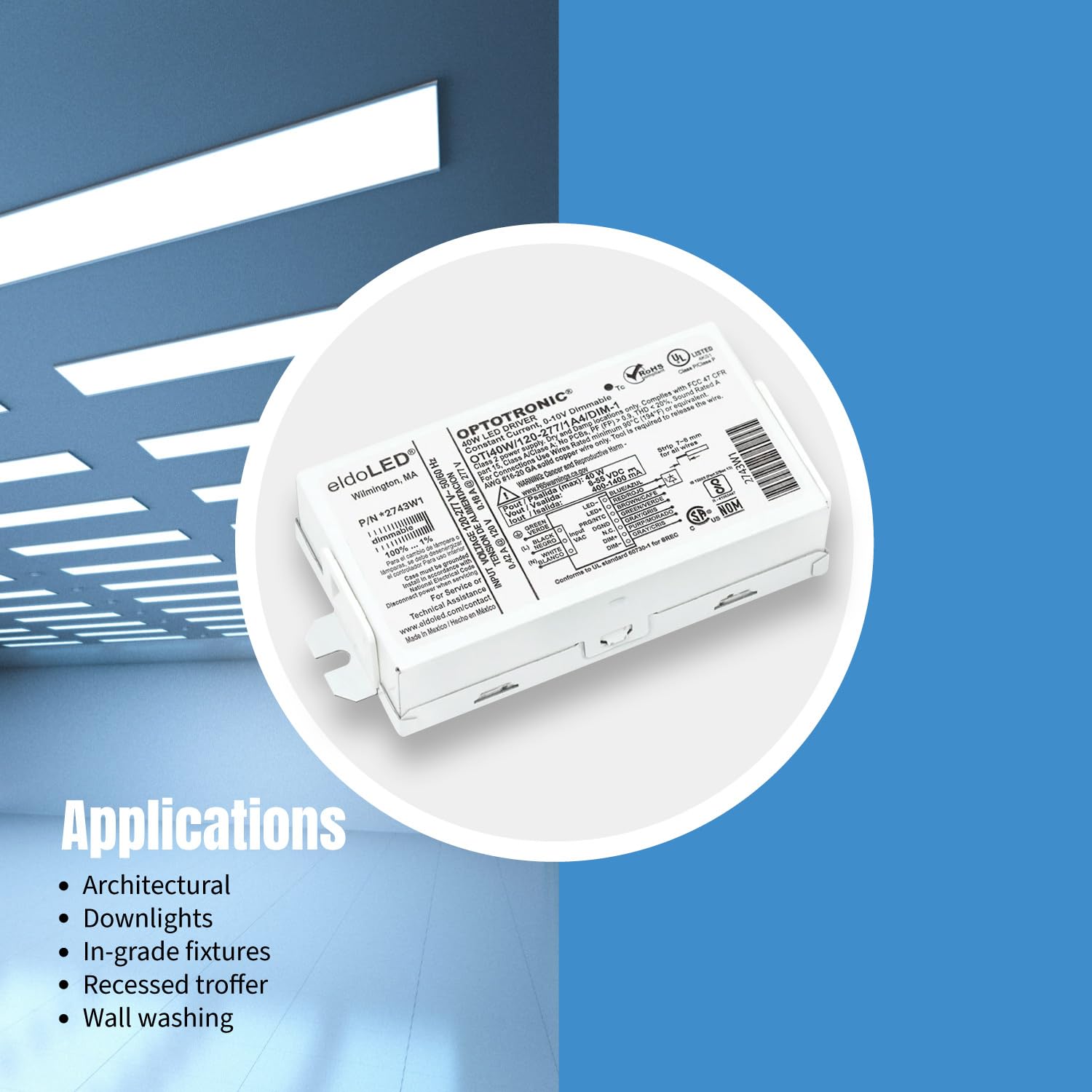 OSRAM OTi40W end-of-life indicator supports maintenance planning