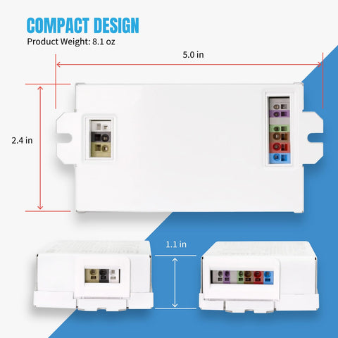 OSRAM OTi40W thermal protection ensures reliable operation