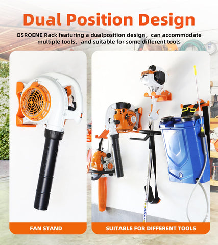 OSROENE rubber-coated hanger guards blower from scratches on installation