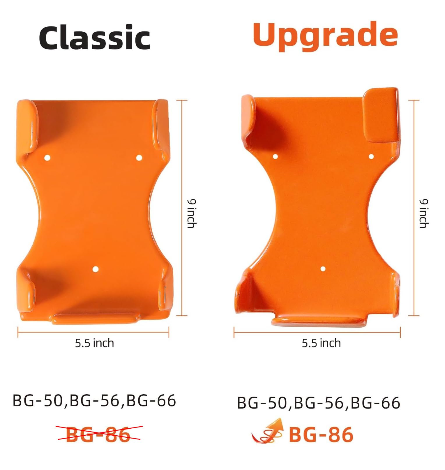 OSROENE leaf blower hanger wall-mount for Stihl BG-56 keeps gear organized