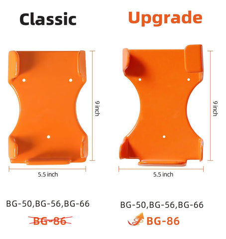 OSROENE leaf blower hanger wall-mount for Stihl BG-56 keeps gear organized