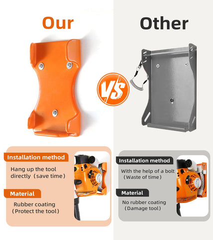 OSROENE Stihl BG-66 blower holder with steel build supports heavy use