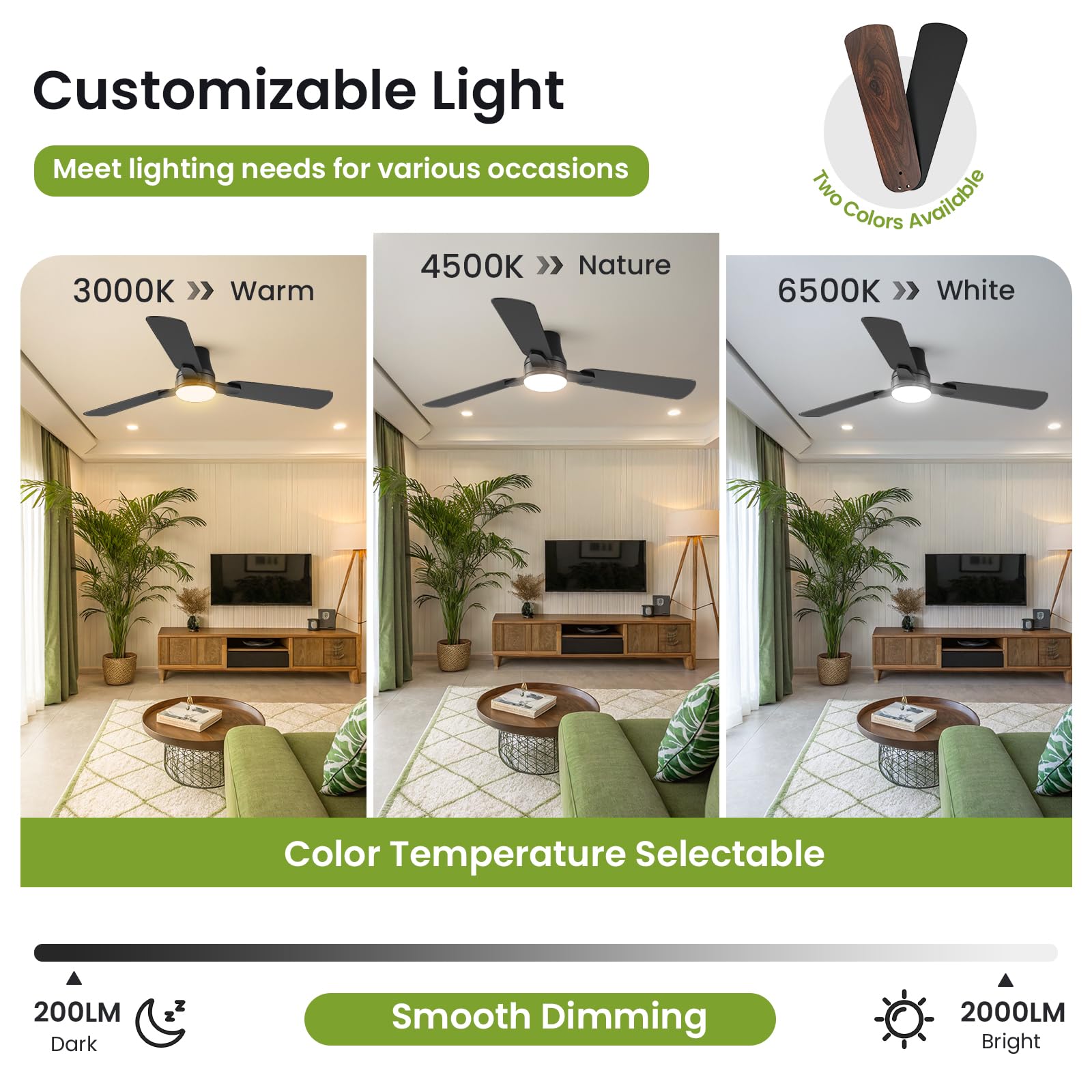 OSTIVE easy installation with snap-in blades and clear manual guidance.