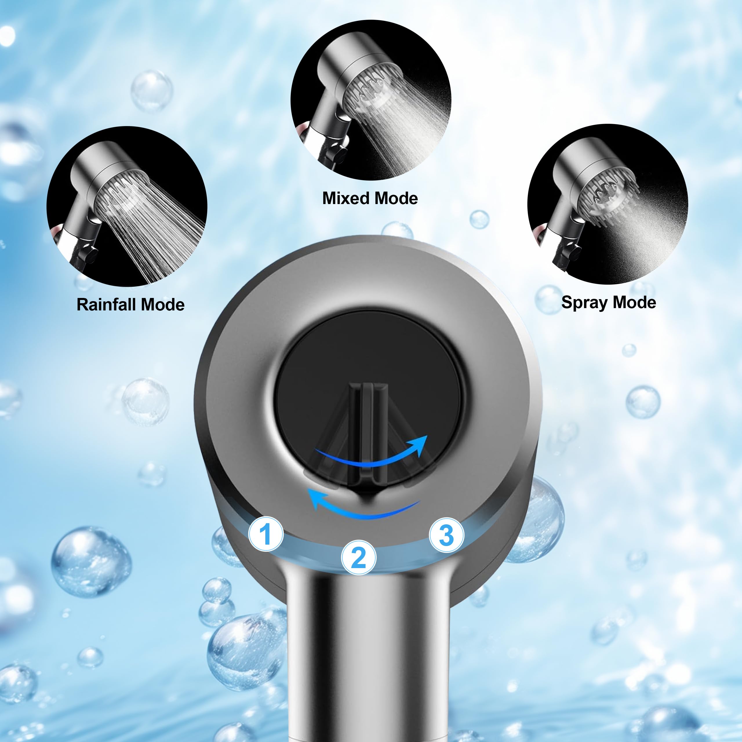 OTAVILEM one-touch water-stop prevents drips while shampooing