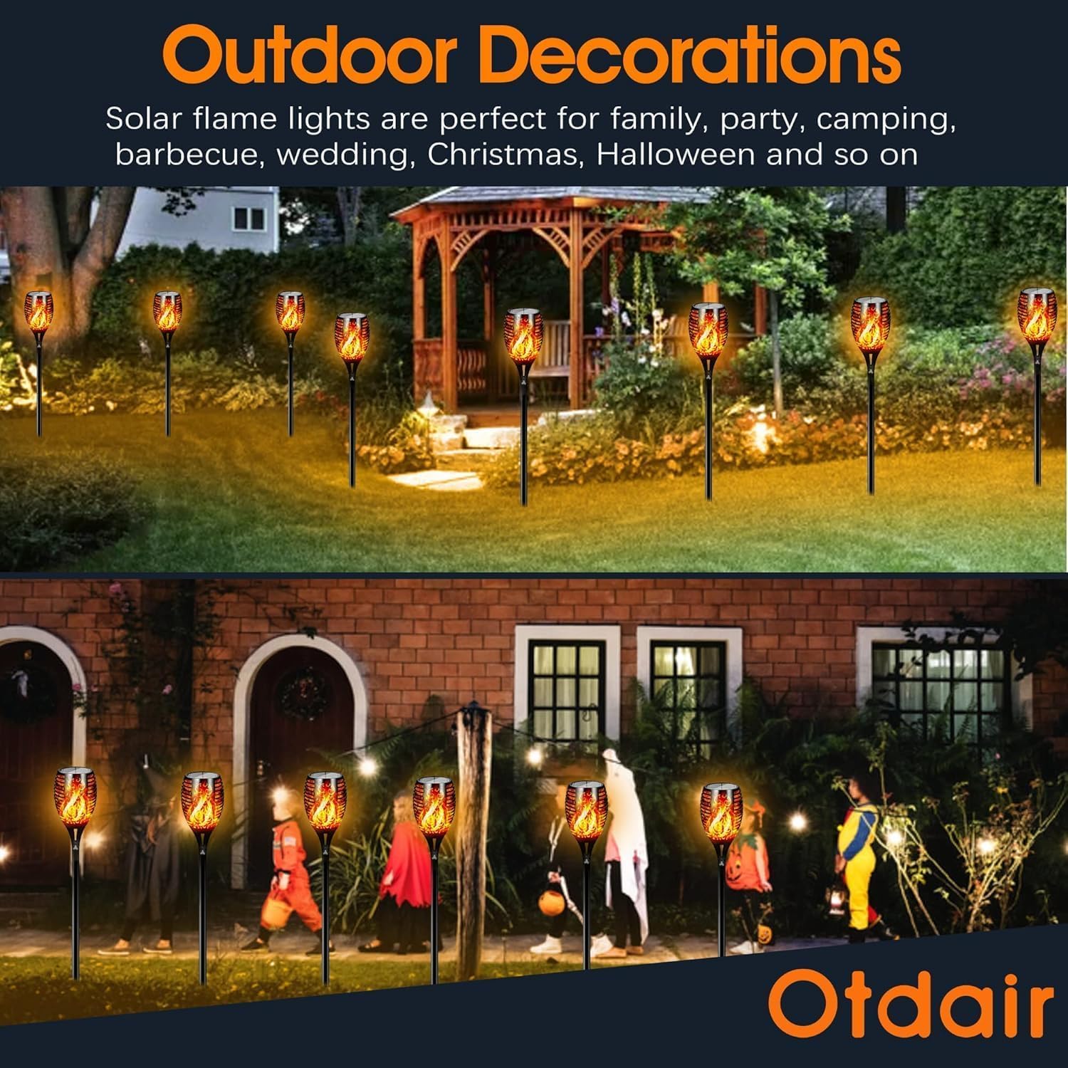 Otdair 2200mAh battery-powered torch offers long runtime