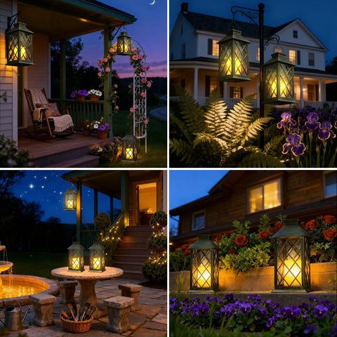 Otdair dusk auto-charge feature keeps light ready after sunset.