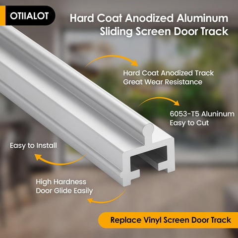 OTIIALOT aluminum track rail suitable for multiple doors