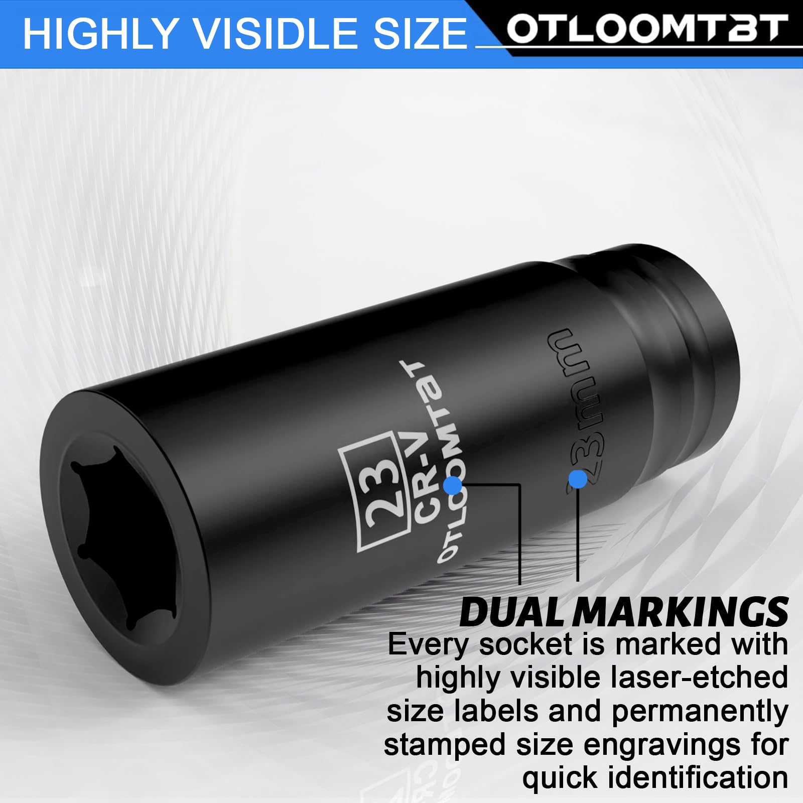 OTLOOMTBT deep and shallow sockets for varied hardware