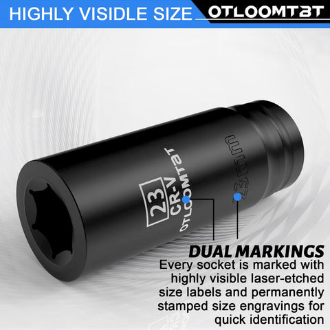 OTLOOMTBT deep and shallow sockets for varied hardware