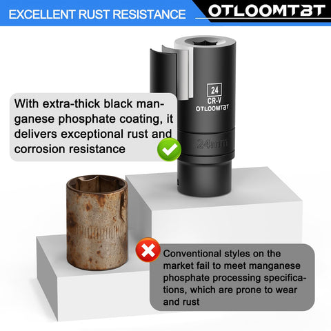 OTLOOMTBT deep 13mm socket offering durable performance in harsh environments