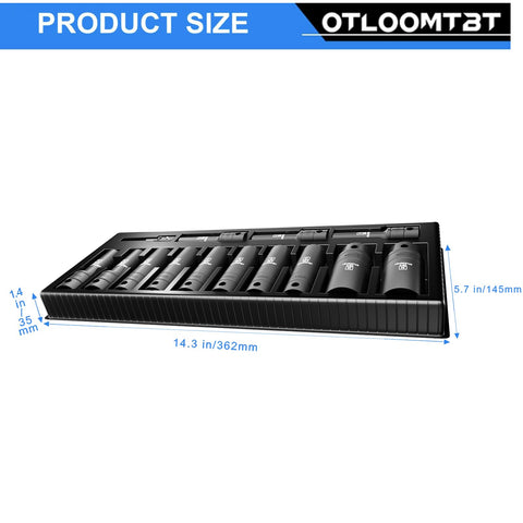 OTLOOMTBT drill socket adapter 1/2-inch for quick drill compatibility