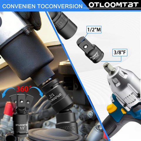 OTLOOMTBT reinforced storage case keeps sockets organized and protected