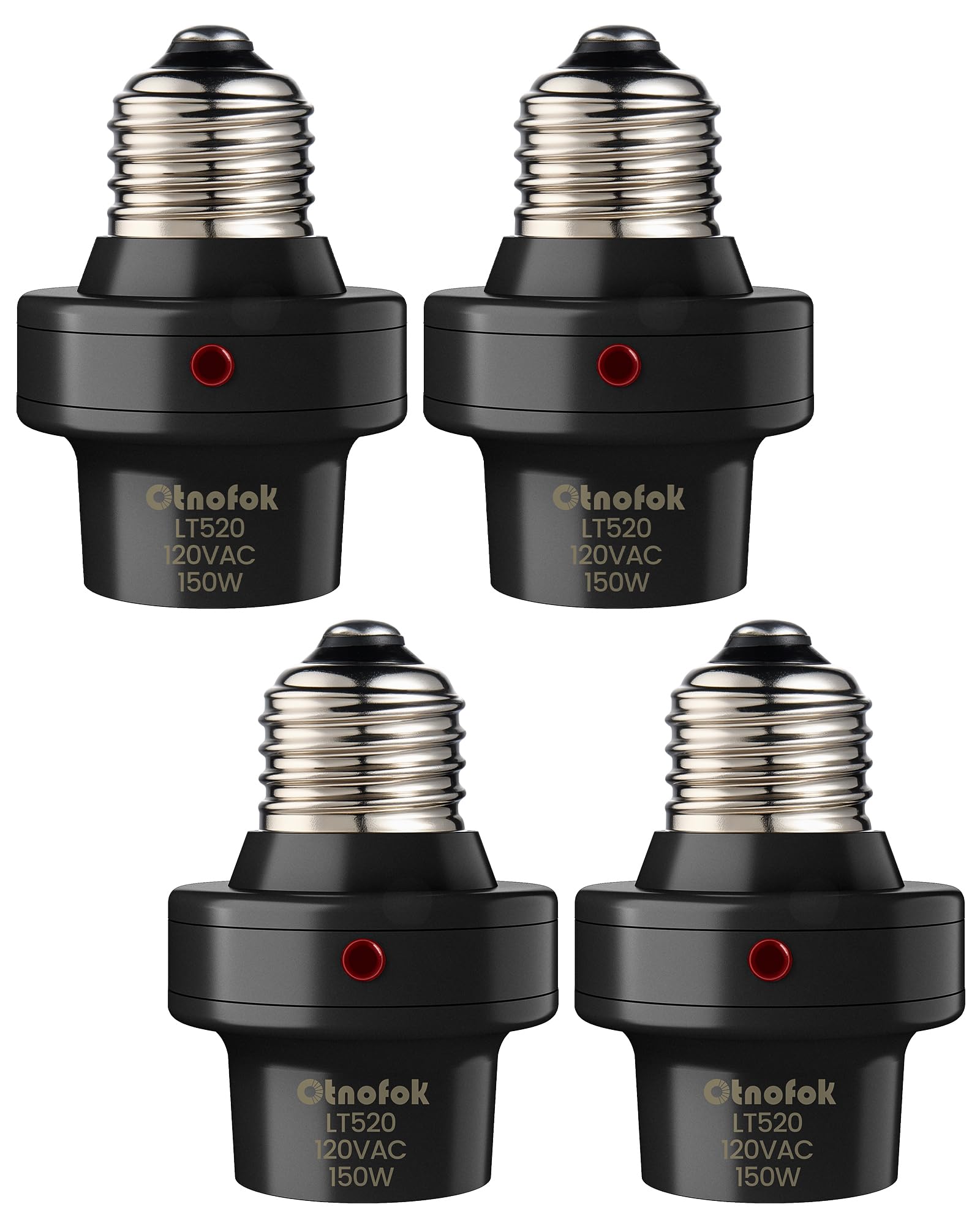 otnofok light sensor socket dusk-to-dawn for porch lighting