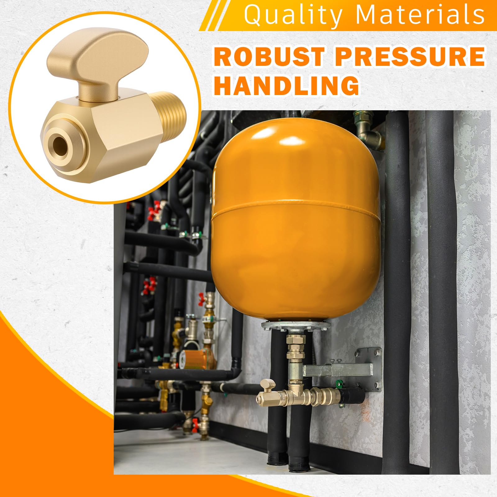 Otoolling air-system drain valve set for multiple tank applications.