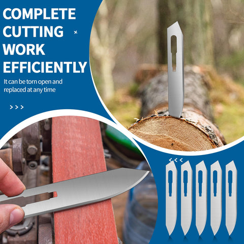 Otoolling blades enable precise cuts for hunters and craftspeople