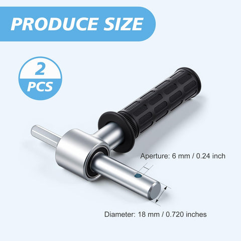 Otoolling ice auger drill adapter bearing assembly improves stability and smooth rotation