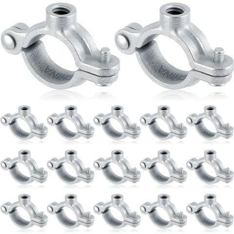 Otoolling split-ring pipe hanger, 3/4 in, for quieter pipe suspensions.