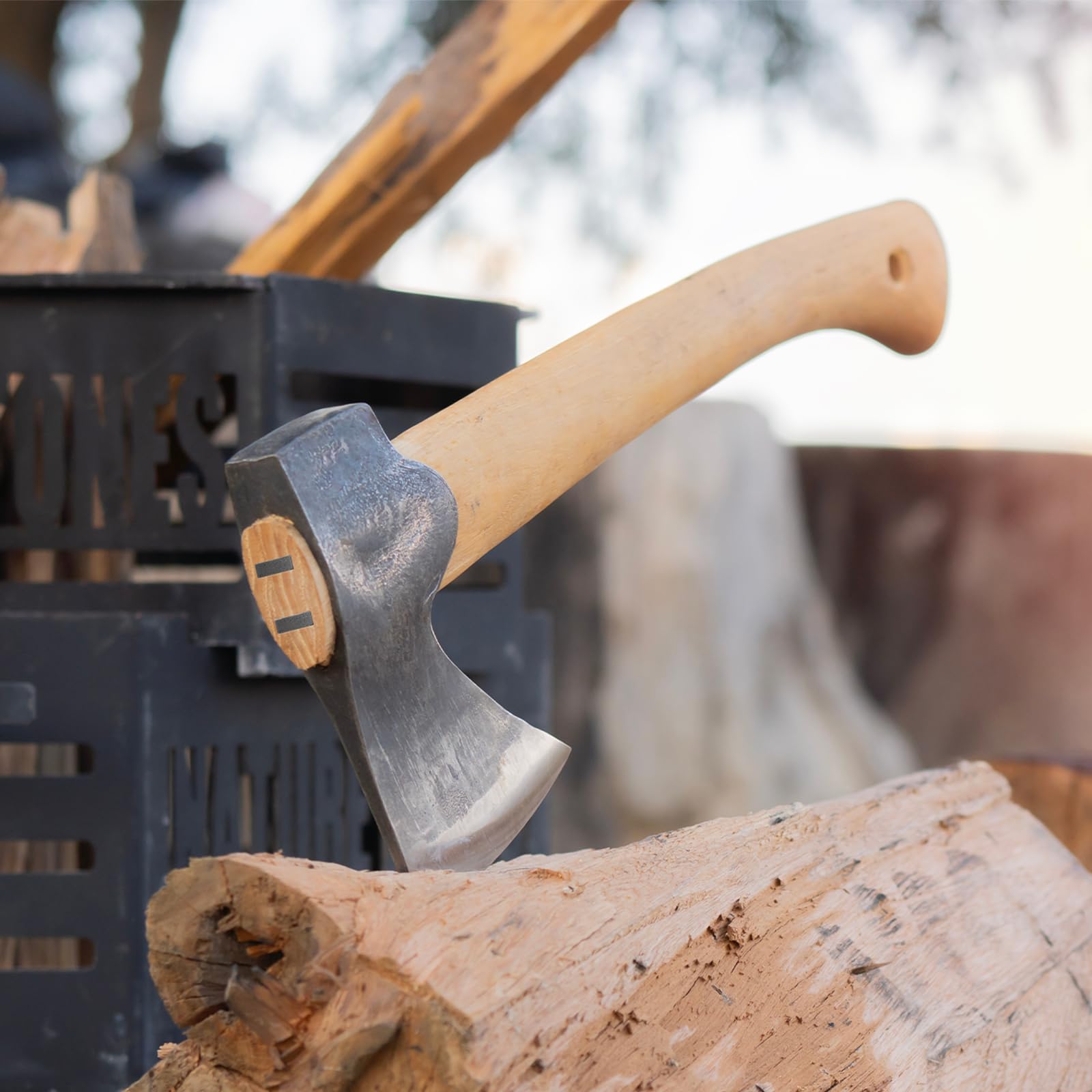 Otoolling wedge kit in use for tool maintenance and repair