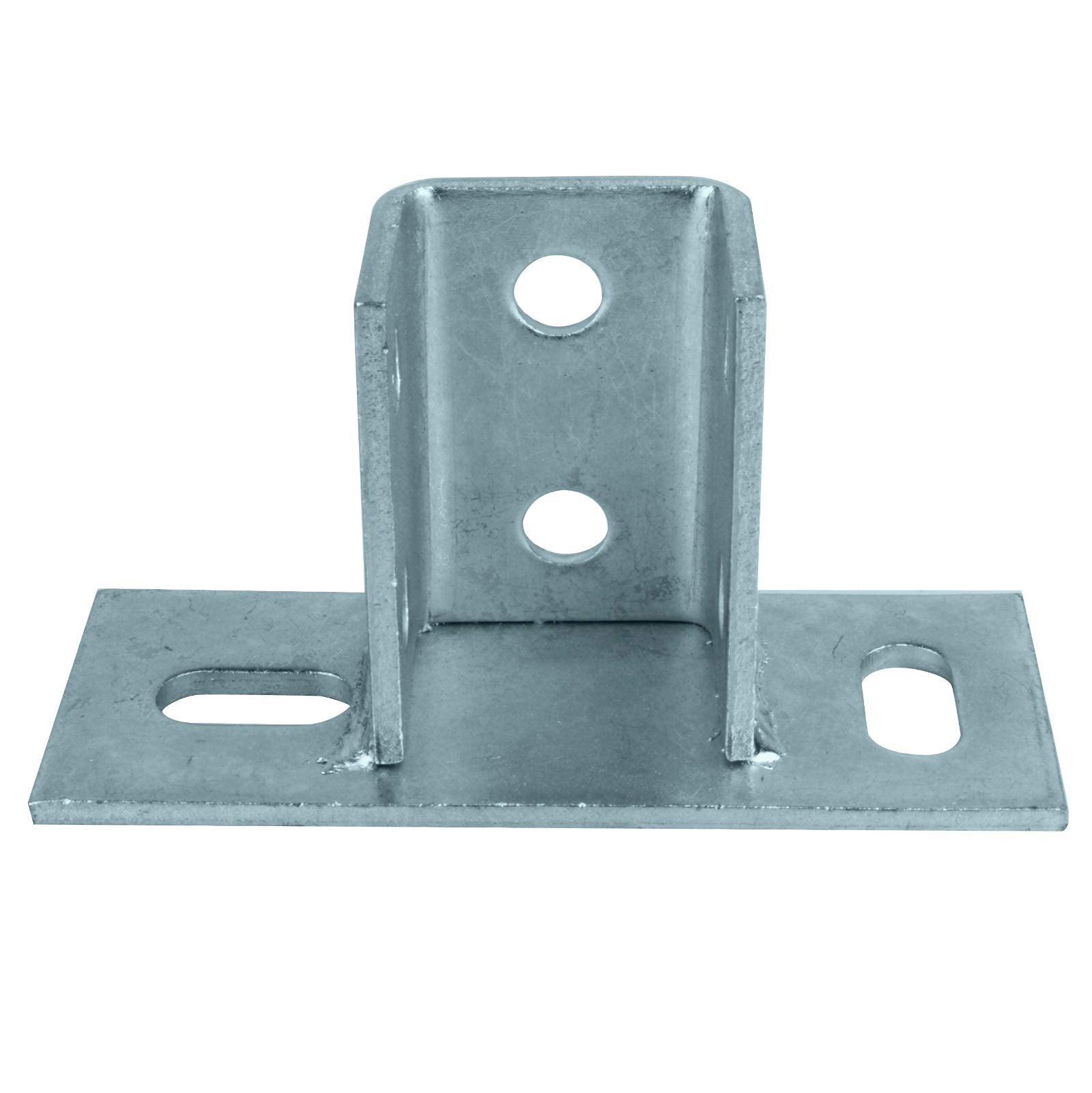 OTTFF 4 Pack U Post Base six bolt holes in post for strong joints (bolts not included)