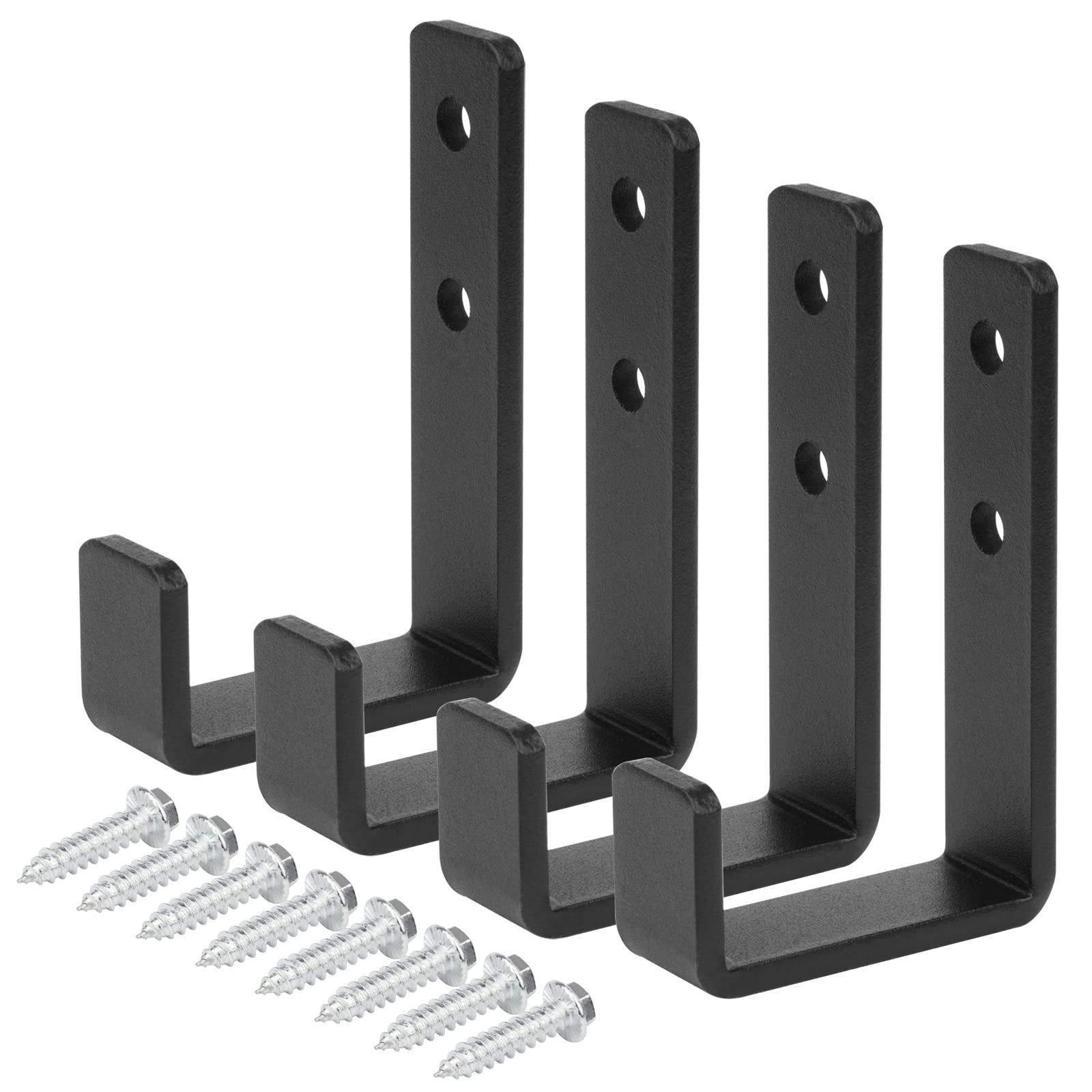 OTTFF heavy-duty wall hook 4-3/8 inch for hanging barbells and gym gear.