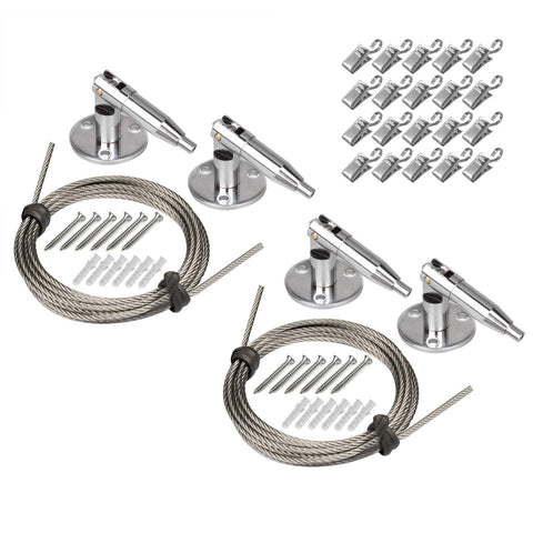 OTTFF system supports up to 66 lb per unit for sturdy displays.