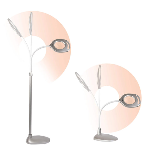 OttLite 43828C LED magnifier table lamp ready for close-up work