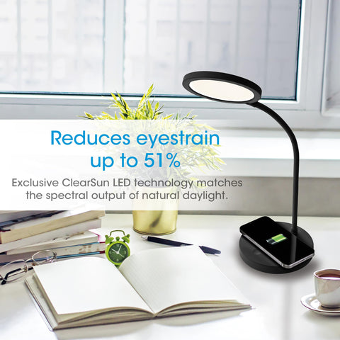 OttLite ClearSun LED technology delivering natural daylight for clear viewing