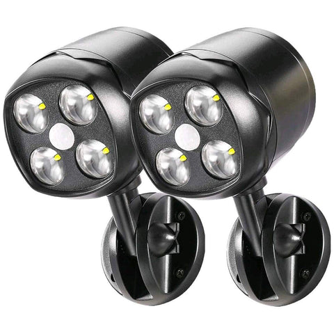 OTTYMER front‑door battery‑operated outdoor motion light illuminates entry at night.