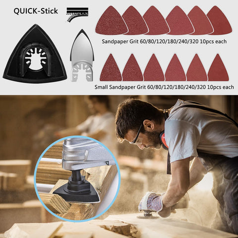 OTUCO high-carbon stainless steel blades resist corrosion for longer life.