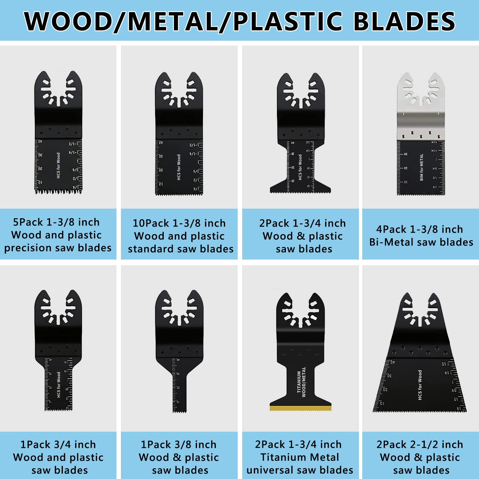 OTUCO precision-cut-scale blades help you control length and depth accurately.