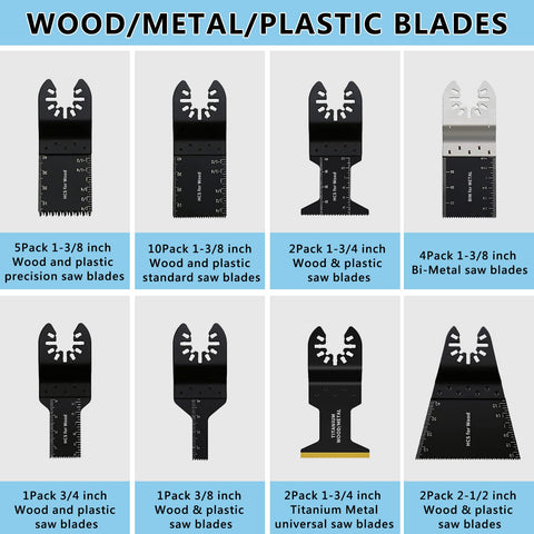OTUCO precision-cut-scale blades help you control length and depth accurately.