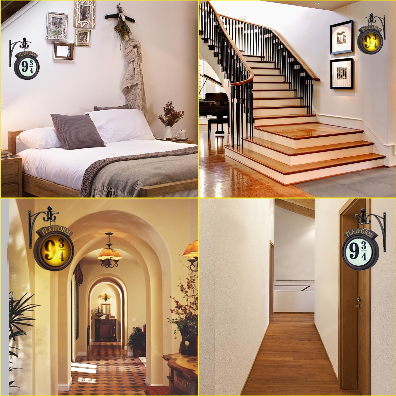 Otusopy home decor platform sign light enhances themed rooms