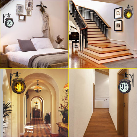 Otusopy home decor platform sign light enhances themed rooms