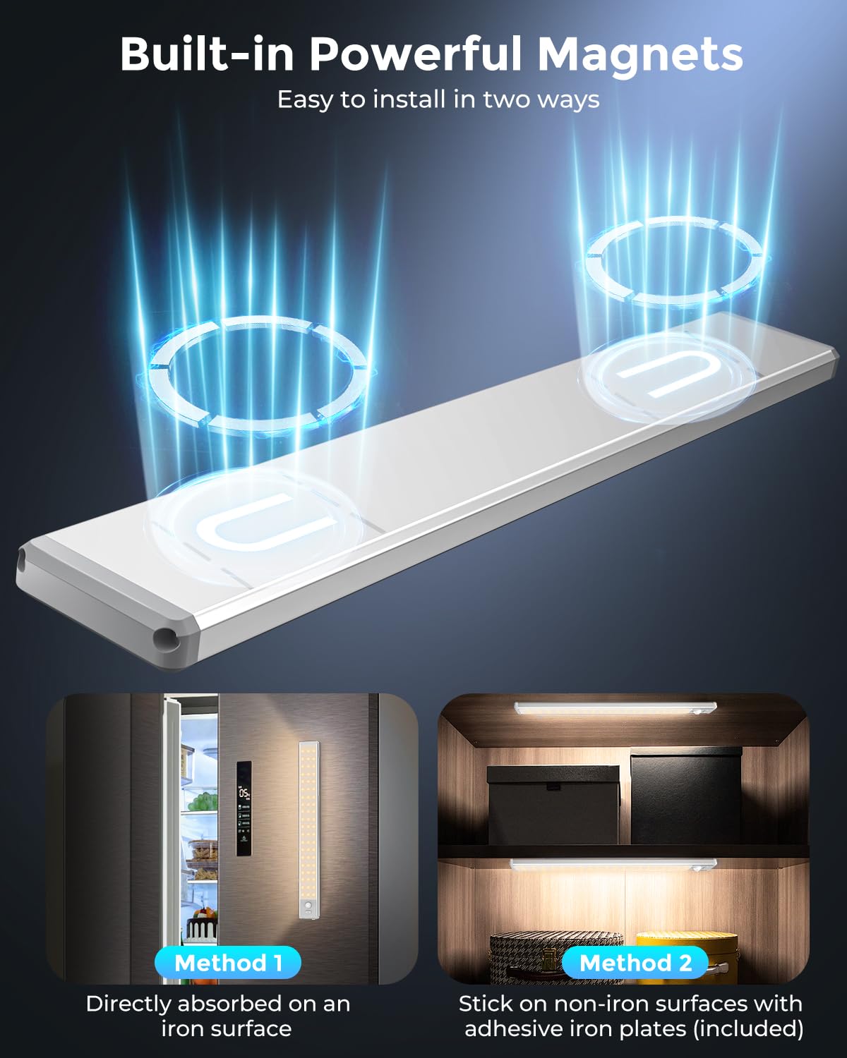 OTWKAY versatile lighting for kitchen, closet, hallways, and stairs