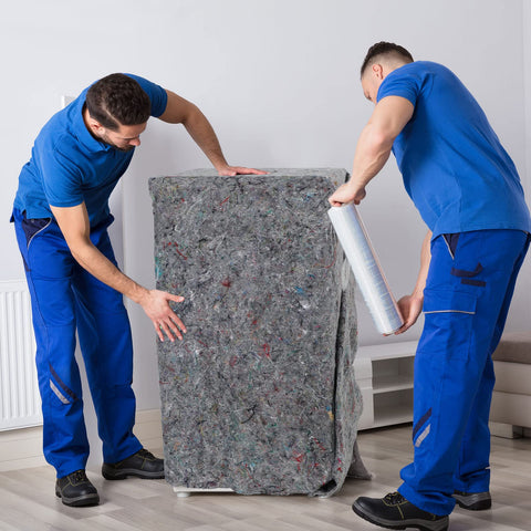 Oudain foldable blanket saving space when stored in a car or truck.