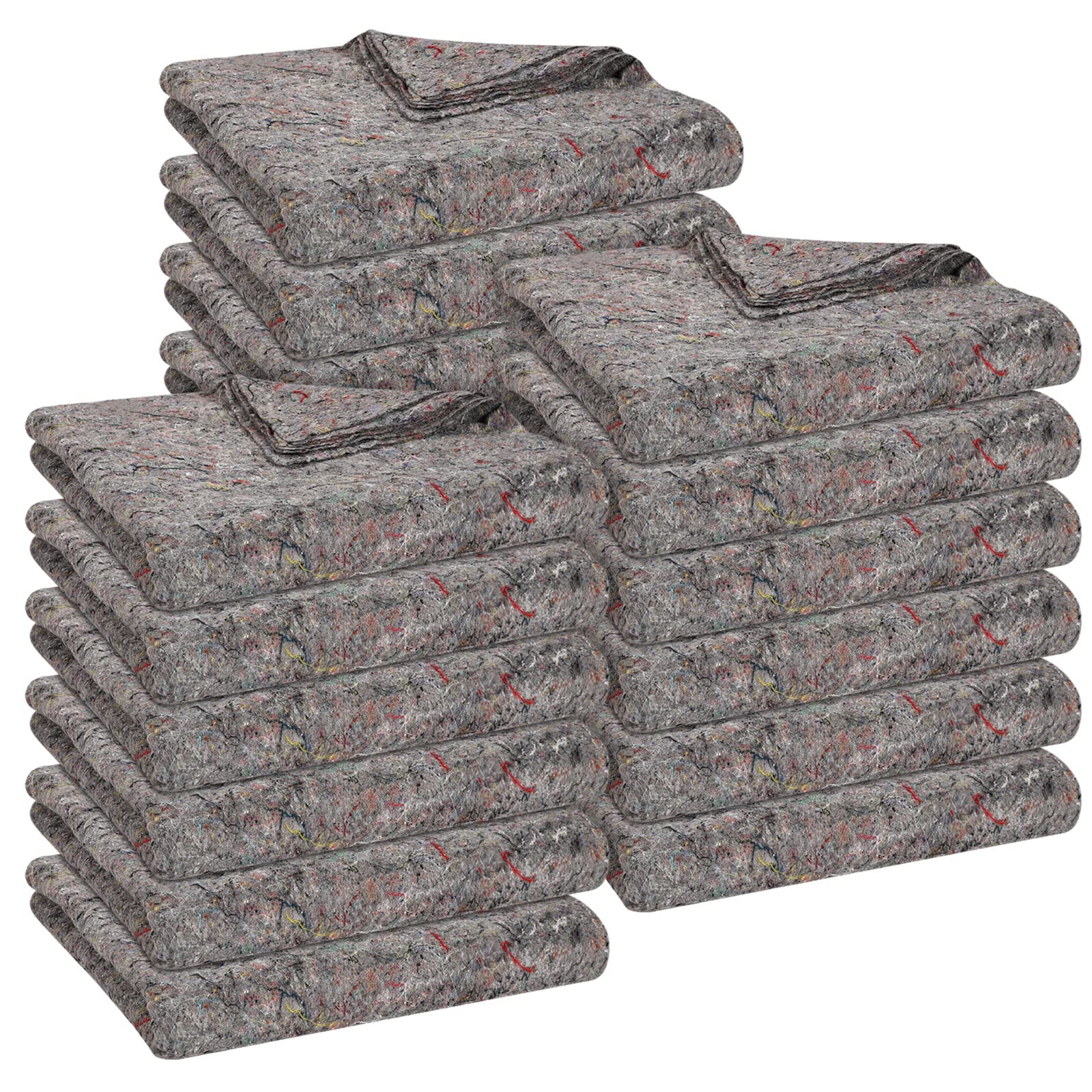 Oudain moving blanket 12-pack contents for furniture wrapping and appliance protection.