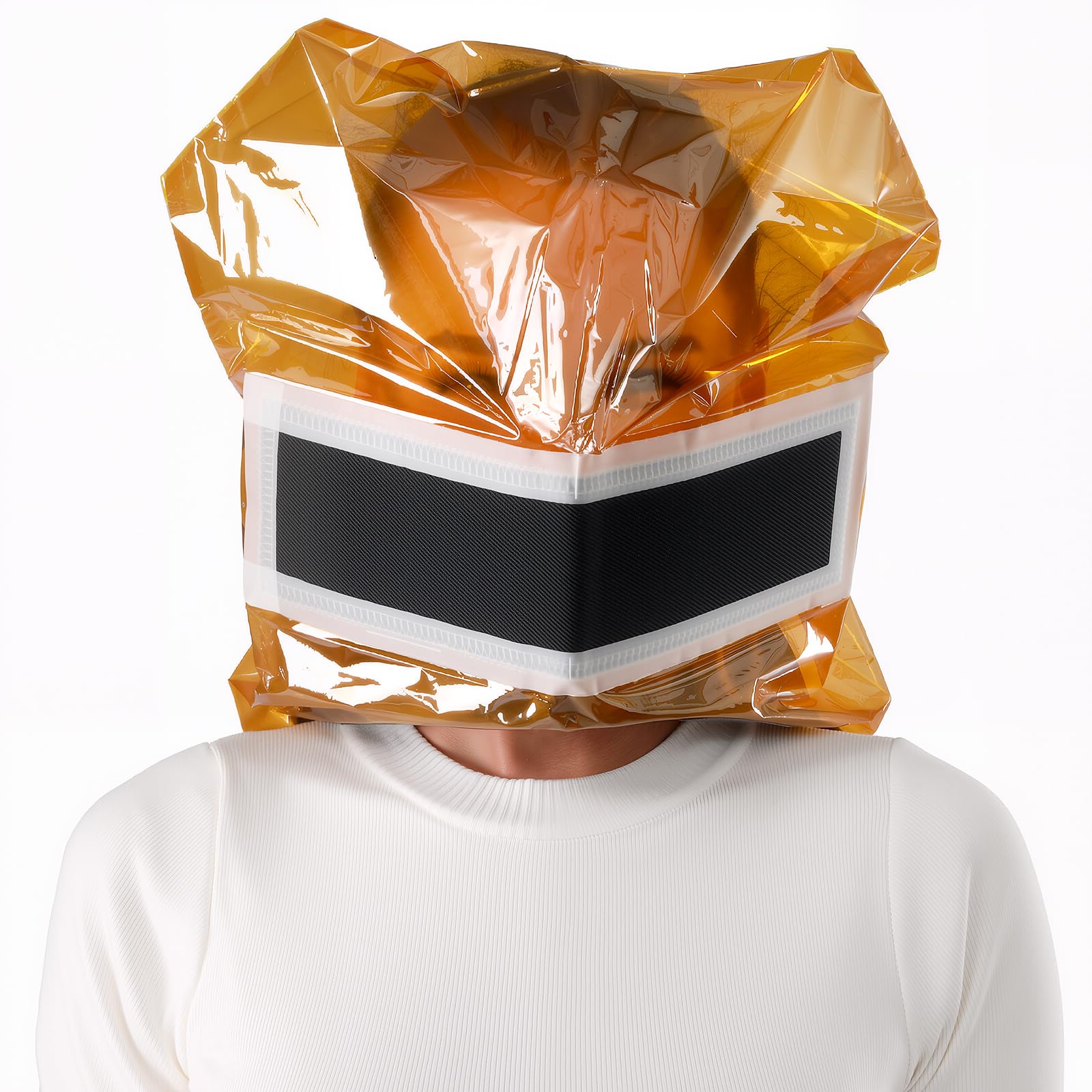 Ougist SH-01 mask pack cover showing the two-pack emergency option