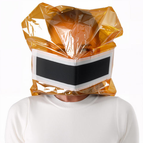 Ougist SH-01 mask pack cover showing the two-pack emergency option