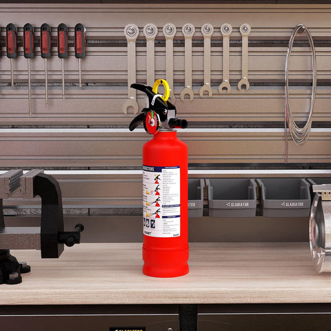 Ougist under-sink placement shows quick access in tight spaces.